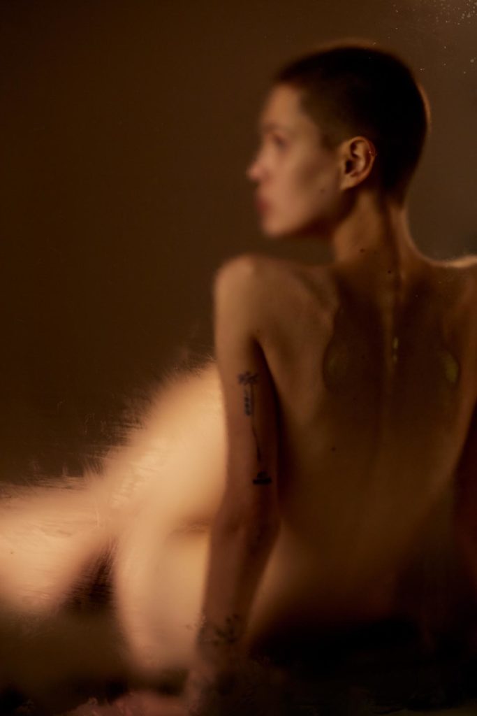 фото за матовим склом