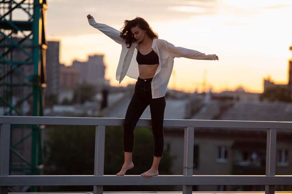 захід сонця Міська фотосесія