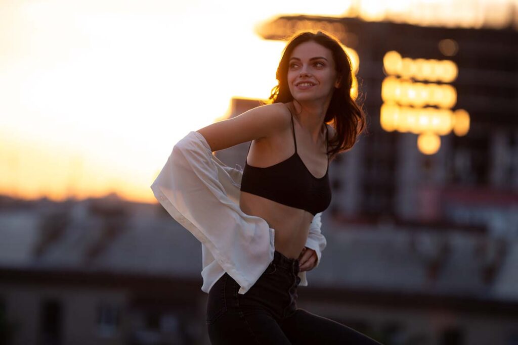 золота година Фотосесія захід сонця