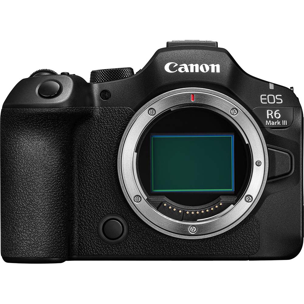 Canon R6 Mark III - front view