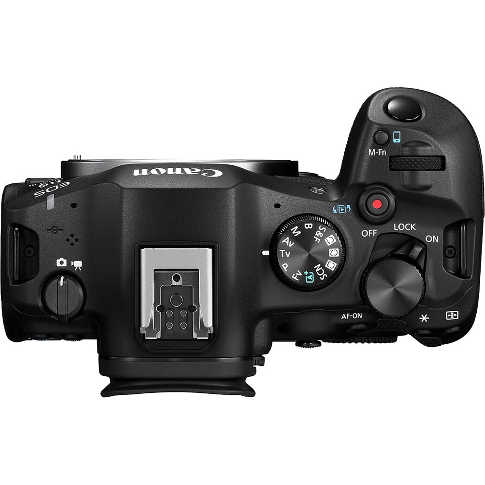 Canon R6 Mark III - top view